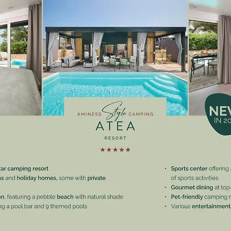 Aminess Style Atea Glamping & Homes Üdülőpark Njivice